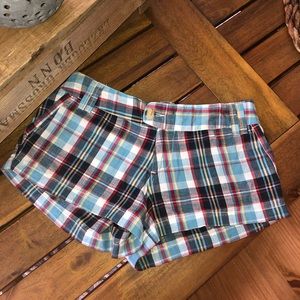 Passport Multicolor Plaid Shorts!